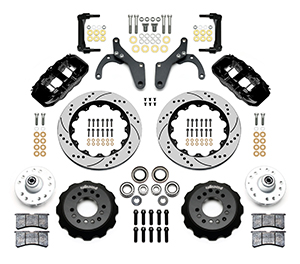 Wilwood AERO6 14in D&S Front Brake System - 6 Piston Caliper - Ford Mustang (94-04) (140-16403-DR) main image 1